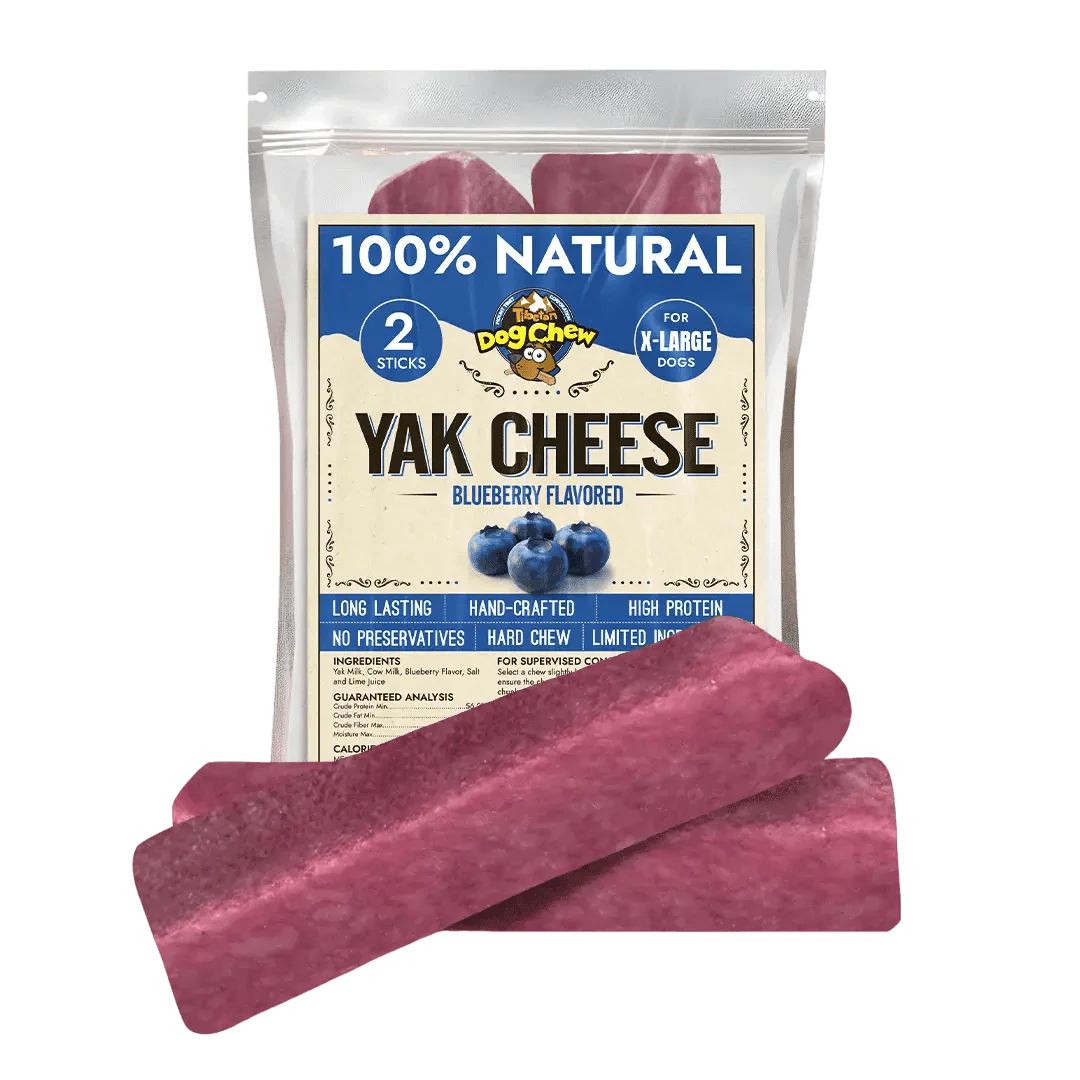 Blueberry Yak Chews – Long-Lasting Himalayan Dog Treat