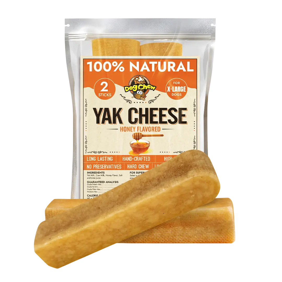 Honey Yak Cheese Chew – Natural Himalayan Dog Chew for Sweet and Healthy Chewing