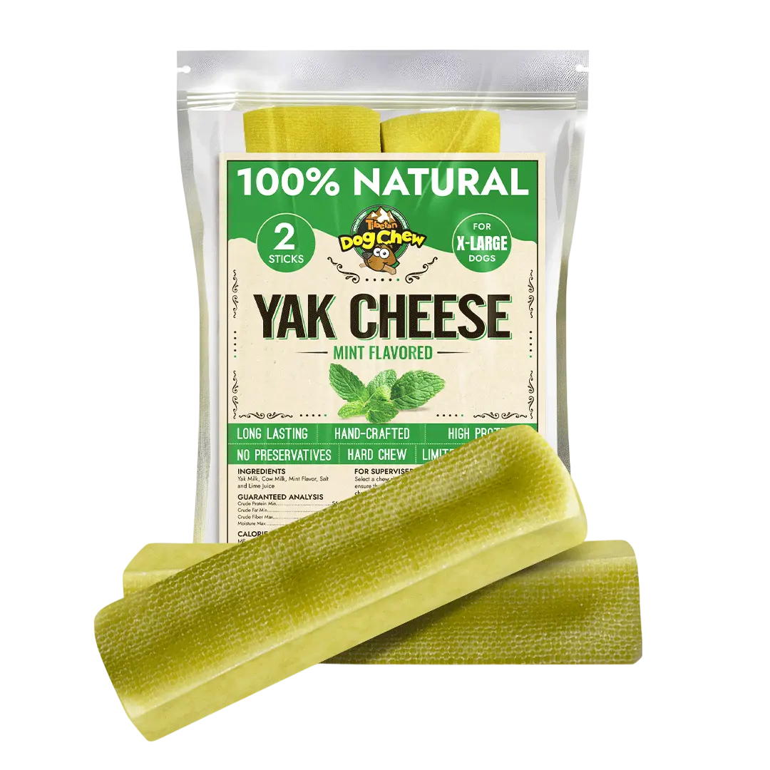 Mint Yak Chews – Odor-Free, Long-Lasting Chew with Himalayan Yak Milk