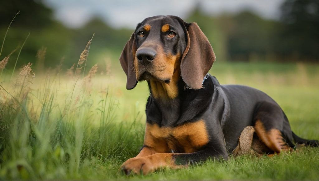 Black and Tan Coonhounds: Traits, Health, Diet and Care