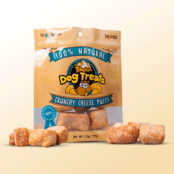 Yak Cheese Puffs by Tibetan Dog Chew and Treats
