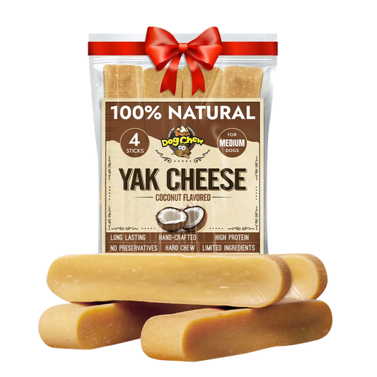 Coconut Yak Milk Chews – Natural, Odor-Free Himalayan Dog Chew