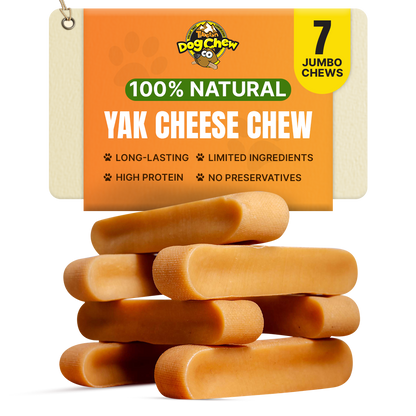 Yak Dog Chews for Aggressive Chewers - All Natural and Long Lasting Treats