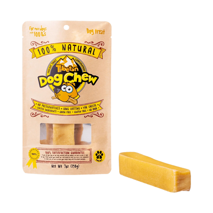 Jumbo Yak Chews for Dogs Up to 100 lbs – Natural & Long Lasting Treats | 13+ Years of Trust