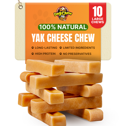 Yak Dog Chews for Aggressive Chewers - All Natural and Long Lasting Treats