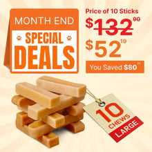 Original Tibetan Dog Chew (Large) - 10 Sticks