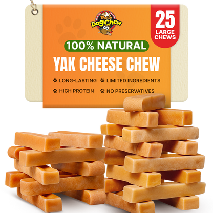 Yak Dog Chews for Aggressive Chewers - All Natural and Long Lasting Treats