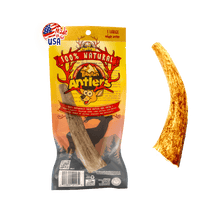 Whole elk antlers for large dogs