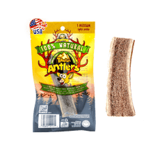 Medium Split Antlers for Dogs - Naturally Shed Elk Antler