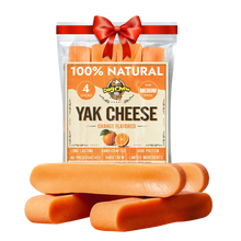 Orange Dog Chew – Natural & Long-Lasting Citrus Yak Milk Chew