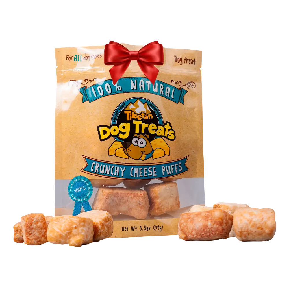 Crunchy Yak Cheese Puffs for Dogs – Natural & Healthy Training Treats