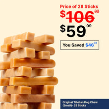 Original Tibetan Dog Chew (Small) - 28 Sticks