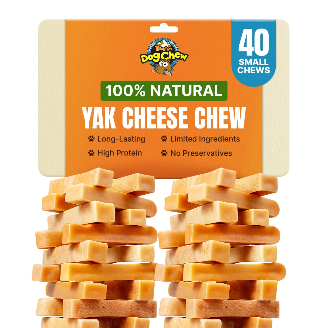 Premium Himalayan Small Yak Cheese Chew for dogs (under 15lbs)