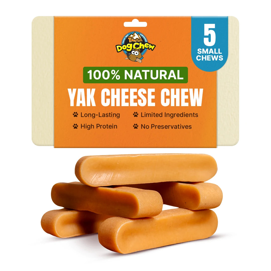 Premium Himalayan Small Yak Cheese Chew for dogs (under 15lbs)