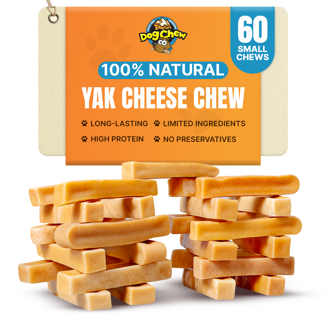 Yak Dog Chews for Aggressive Chewers - All Natural and Long Lasting Treats