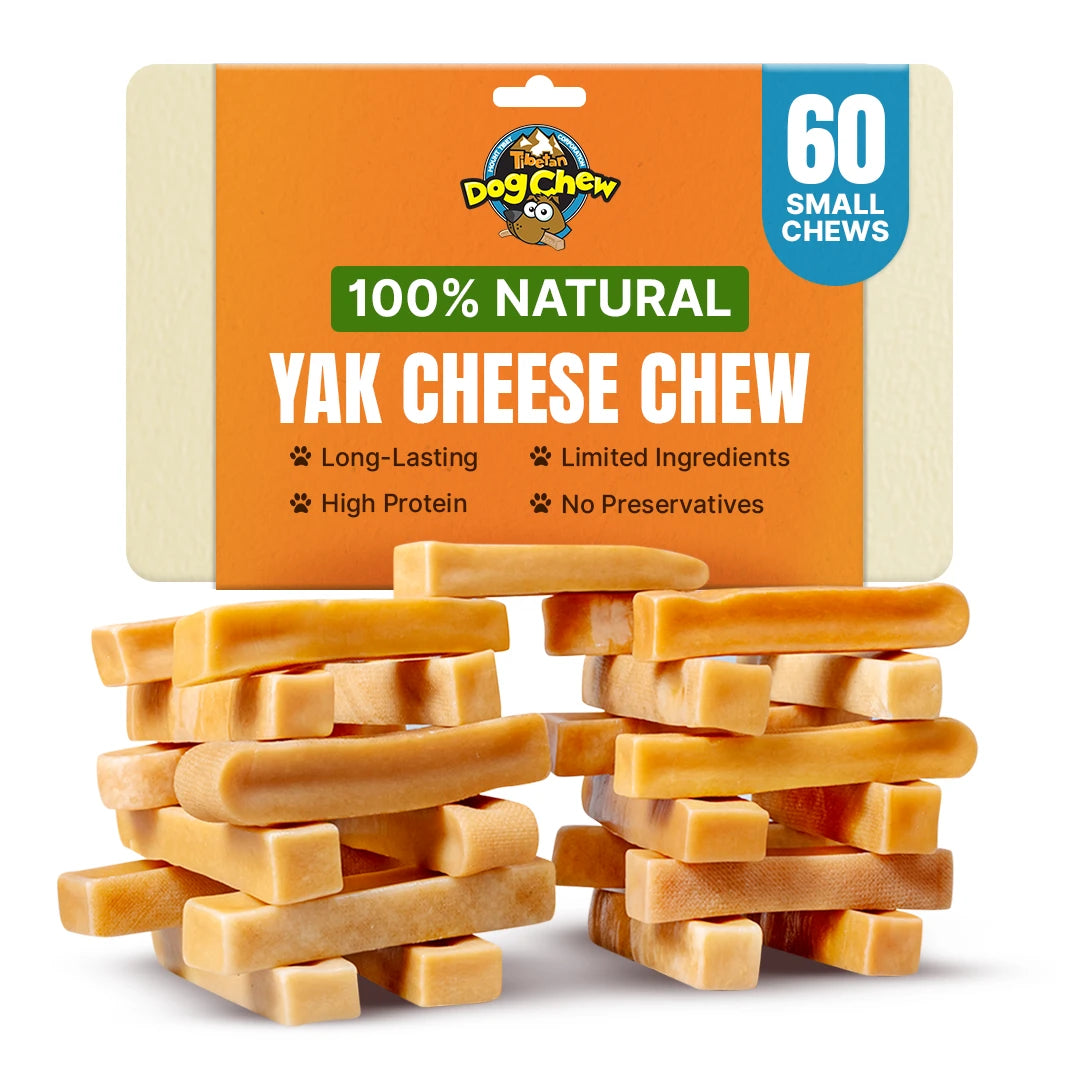 Premium Himalayan Small Yak Cheese Chew for dogs (under 15lbs)