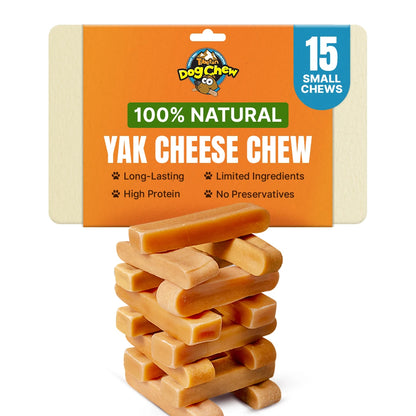 Premium Himalayan Small Yak Cheese Chew for dogs (under 15lbs)