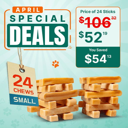 Original Tibetan Dog Chew (Small) - 24 Sticks