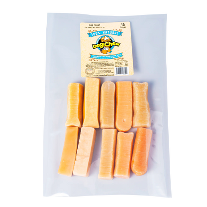 Long Lasting Yak Cheese Chew for Small Dogs - 10 sticks