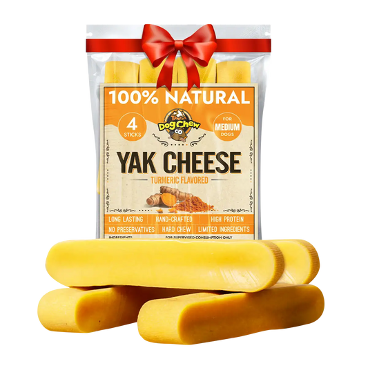Turmeric Yak Chews – Yak Milk Chew with Natural Turmeric Flavor