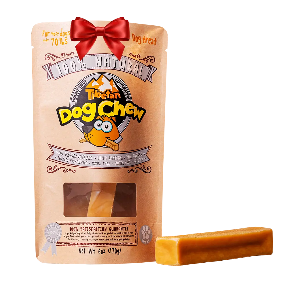 XL Yak Cheese Dog Chews for Most Aggressive Chewers Under 70 lbs - Natural & Long-Lasting