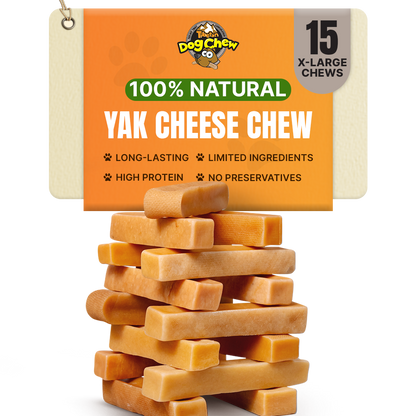Yak Dog Chews for Aggressive Chewers - All Natural and Long Lasting Treats