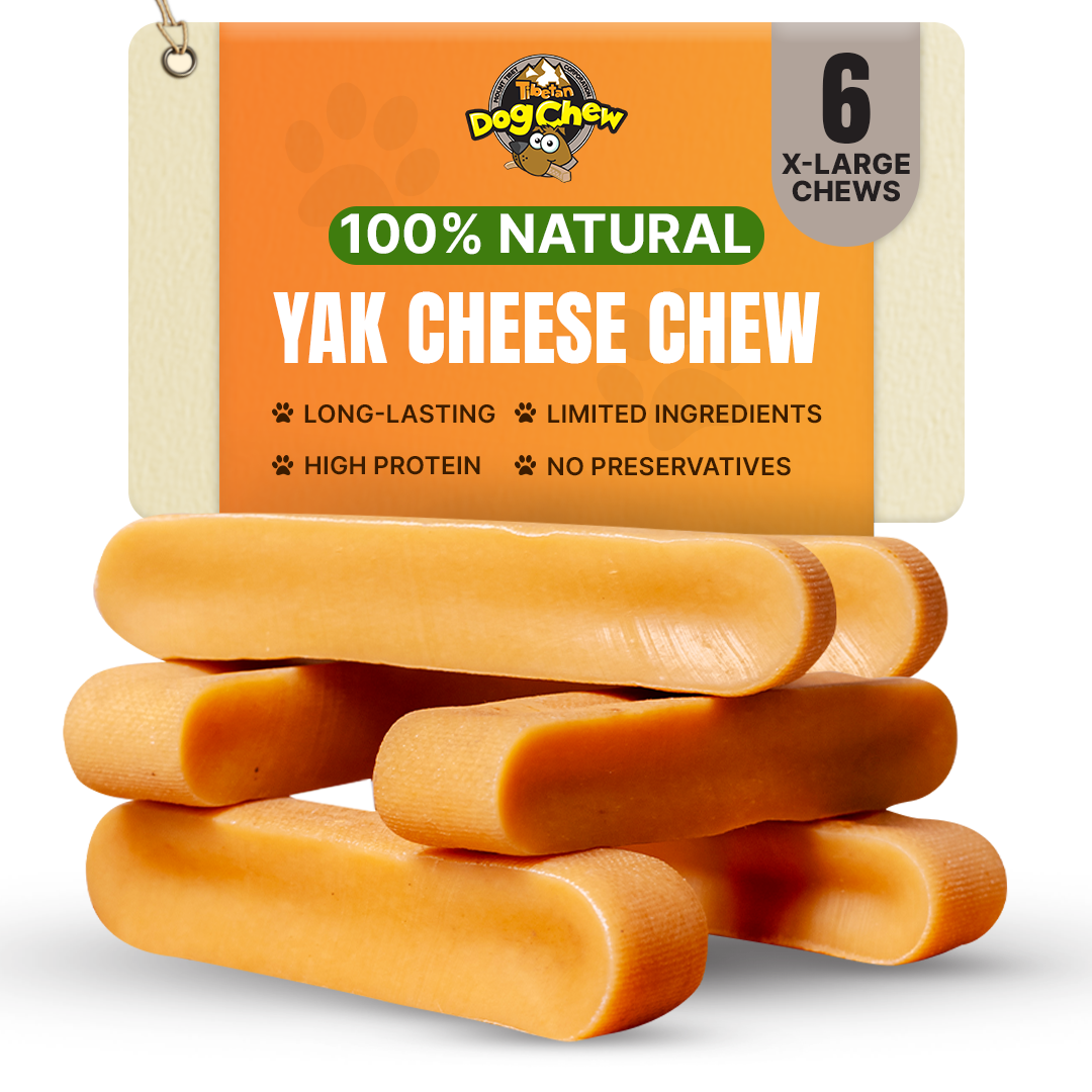 Yak Dog Chews for Aggressive Chewers - All Natural and Long Lasting Treats