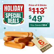 Original Tibetan Dog Chew (X-Large) - 6 Sticks