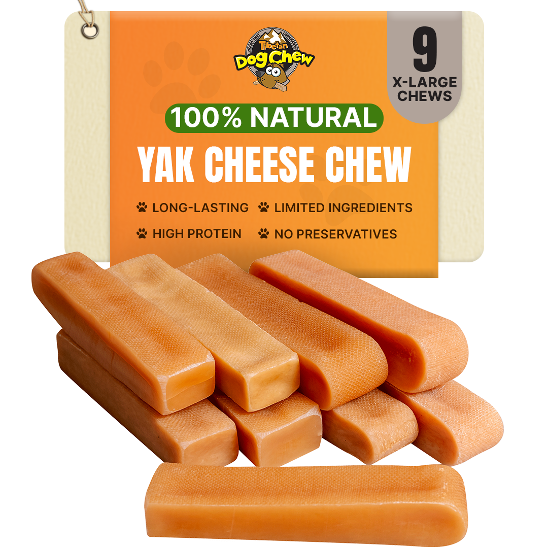 Yak Dog Chews for Aggressive Chewers - All Natural and Long Lasting Treats