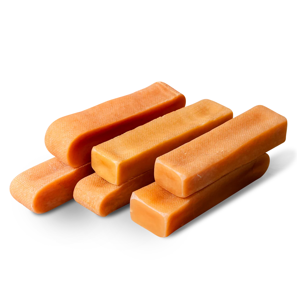 X-Large Long Lasting Yak Cheese Dog Chew - 2 lbs Bulk