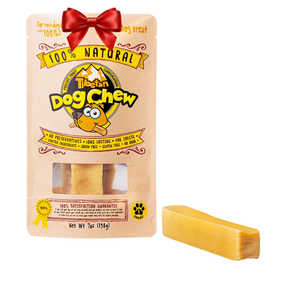 Jumbo Yak Chews for Dogs Up to 100 lbs – Natural & Long Lasting Treats