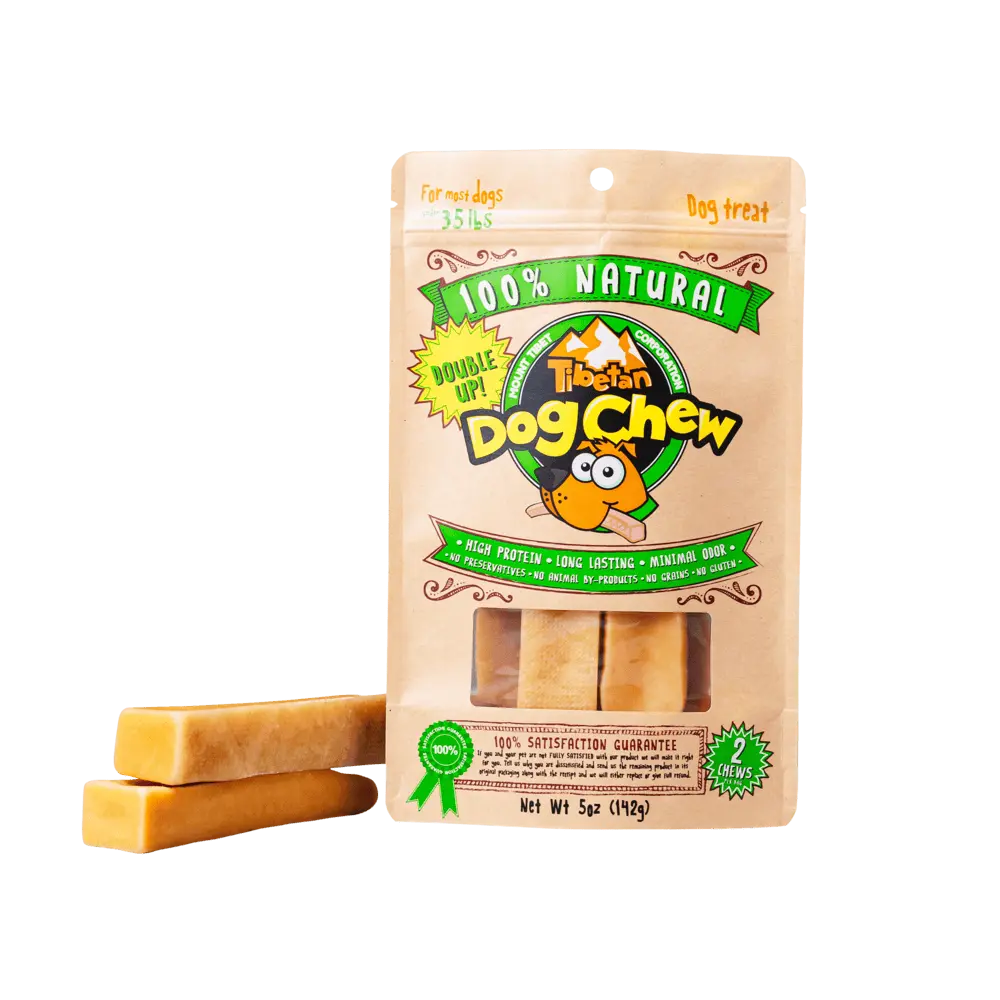 Medium Yak Chews for Dogs Under 35 lbs – Natural, Long-Lasting