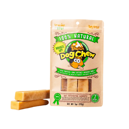 Medium Yak Chews for Dogs Under 35 lbs – Natural, Long-Lasting